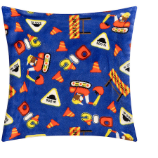 Bellatex Ellík polštářek 35 × 40 7023/185, staveniště lakástextília