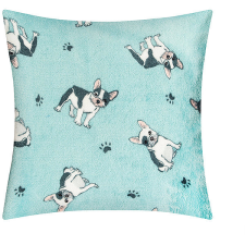 Bellatex Ellík polštářek 35 × 40 7023/197, buldoček na modré lakástextília