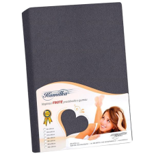 Bellatex Froté prostěradlo 140 × 200, grafitové lakástextília