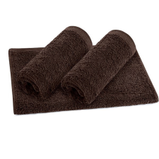 Bellatex frottír, 3 darabos készlet - 30 × 50 106/18 sötétbarna lakástextília