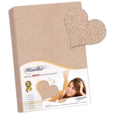 Bellatex frottír lepedő, 100×200 cm, bézs lakástextília