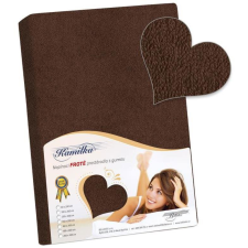 Bellatex frottír lepedő, 140×200 cm, sötétbarna (430) lakástextília