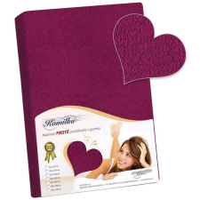 Bellatex frottír lepedő, 180×200 cm, bordó lakástextília