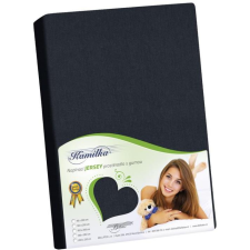 Bellatex J5 Jersey lepedő, 140×200 cm, fekete (10012) lakástextília