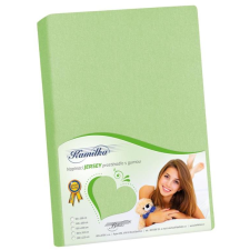 Bellatex Jersey lepedő, 160×200 cm, tavaszi zöld (11380) lakástextília