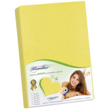 Bellatex Jersey lepedő, 180×200 cm, sárga (103) lakástextília