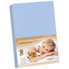 Bellatex Jersey lepedő elasztánnal, 120×200 cm, kék (2878) lakástextília