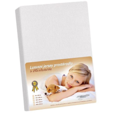 Bellatex Jersey lepedő elasztánnal, 140×200 cm, fehér (925) lakástextília