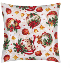 Bellatex karácsonyi párnahuzat, 45 × 45 cm 55/132, karácsonyi díszek, arany (13417) lakástextília