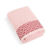 Bellatex Krajka frottír törölköző, 50 x 100 cm, rózsaszín, 50 x 100 cm
