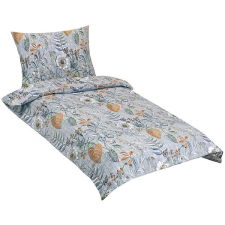 Bellatex krepp, 80 / 763, levelek lila alapon, 140 × 200 cm, 70 × 90 cm lakástextília