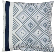 Bellatex pamut párnahuzat, 40×40 cm, csíkos rombusz lakástextília