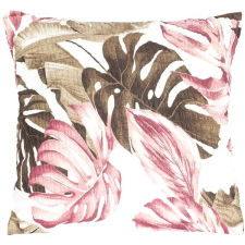 Bellatex povláček 80/435 40×40cm monstera růžová lakástextília