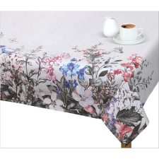 Bellatex Ubrus EMA - 135 × 120 cm - luční kvítí - šedá bordura lakástextília