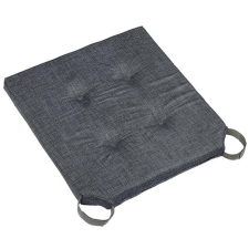 Bellatex Ulla 620/047, sima, 40 × 40 cm, grafit lakástextília