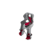 Bellelli Rabbit Handlefix gyerekülés előre, adapteres, ezüst-piros kerékpáros gyermekülés