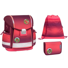 BELMIL Classy With Patches Mahogany iskolatáska szett (403-13) iskolatáska