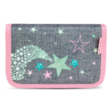 BELMIL Tolltartó, klapnis, cipzáras, "Shine Bright", szürke-rózsaszín, csillagok (BL33572148L) (BL33572148L) tolltartó