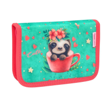 BELMIL Tolltartó, üres, kihajtható, szögletes, lányos, 335-72, belmil, cute sloth tolltartó