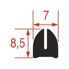  BELSŐ TÖMÍTÉS SÜTŐÜVEGHEZ - 5 m beépíthető gépek kiegészítői