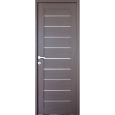  Beltéri MDF dekorfóliás üvegbetétes ajtó Tarra 73 cm x 207 cm reverzibilis építőanyag