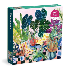 Beltéri növények puzzle - 500 darabos gyűjtemény puzzle, kirakós