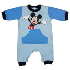  Belül bolyhos hosszú ujjú rugdalózó Mickey egér mintával rugdalózó