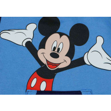 Belül bolyhos hosszú ujjú rugdalózó Mickey egér mintával rugdalózó