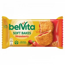 Belvita Soft Bakes gabonás keksz epres töltelékkel 50 g csokoládé és édesség