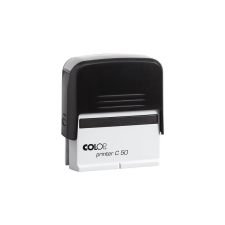  Bélyegző C50 Printer Colop fekete ház/fekete párna bélyegző