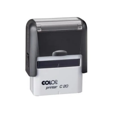  Bélyegző, COLOP "Printer C 20", kék cserepárnával bélyegző