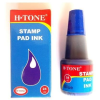 Bélyegzőfesték H-TONE 24 ml fekete, fekete bélyegzőpárna festék