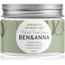 Ben&Anna Natural Hand Cream Intensive Care intenzív krém kézre avokádóval 30 ml kézápolás
