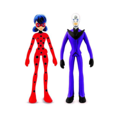 Bend-ems Miraculus figura szett 2 db-os, Ladybug vs.Hawk Moth játékfigura