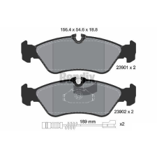 BENDIX Braking fékbetétkészlet, tárcsafék BENDIX Braking BPD1322 autóalkatrész
