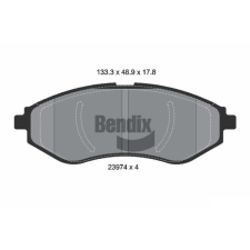 BENDIX Braking fékbetétkészlet, tárcsafék BENDIX Braking BPD1347 autóalkatrész