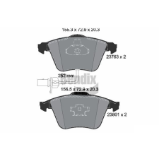 BENDIX Braking fékbetétkészlet, tárcsafék BENDIX Braking BPD1420 autóalkatrész