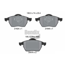 BENDIX Braking fékbetétkészlet, tárcsafék BENDIX Braking BPD1527 autóalkatrész