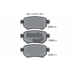 BENDIX Braking fékbetétkészlet, tárcsafék BENDIX Braking BPD1884