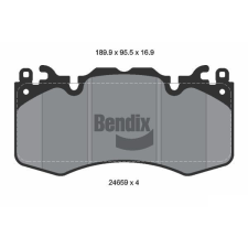 BENDIX Braking fékbetétkészlet, tárcsafék BENDIX Braking BPD2182 autóalkatrész
