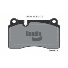 BENDIX Braking fékbetétkészlet, tárcsafék BPD1218 autóalkatrész