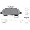 BENDIX Braking fékbetétkészlet, tárcsafék BPD1248