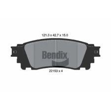 BENDIX Braking fékbetétkészlet, tárcsafék BPD1875 autóalkatrész