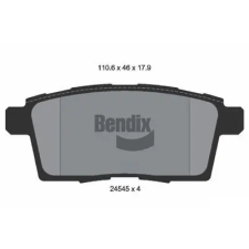 BENDIX Braking fékbetétkészlet, tárcsafék BPD2167 autóalkatrész