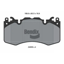 BENDIX Braking fékbetétkészlet, tárcsafék BPD2182 autóalkatrész