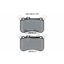 BENDIX Braking fékbetétkészlet, tárcsafék BPD2237 fékbetét