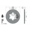BENDIX Braking féktárcsa BDS1758
