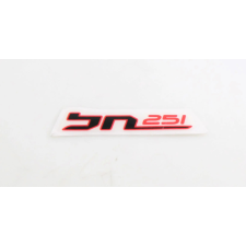 BENELLI BN251 05521N22BC05 matrica Benelli Vázak, idomok, kiegészítők Matricák információs címke