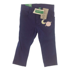 Benetton Benetton kislány bolygómintás sötétkék farmernadrág - 80 gyerek nadrág