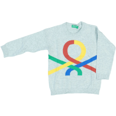 Benetton Fiú Pulóver (Méret: 92)